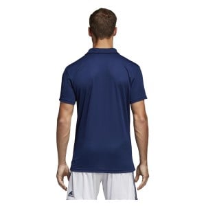 Adidas Core 18 Polo Dark Blue-White