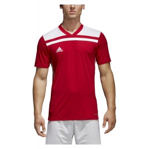 Adidas Regista 18 Short Sleeve Shirt Power Red-White