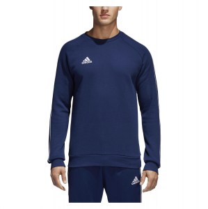 Adidas Core 18 Sweatshirt Dark Blue-White