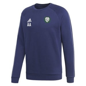 Adidas Core 18 Sweatshirt Dark Blue-White