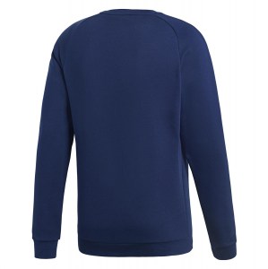 Adidas Core 18 Sweatshirt Dark Blue-White