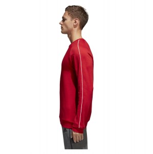 Adidas Core 18 Sweatshirt Power Red-White