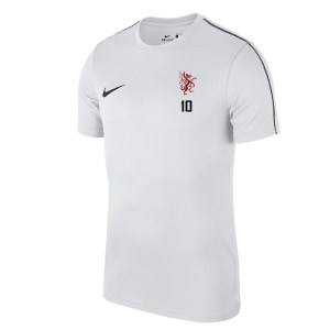 Nike Park 18 Short Sleeve Shirt White-Black-Black