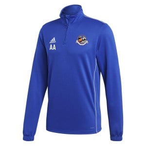 Adidas Core 18 Training Top Midlayer Bold Blue-White