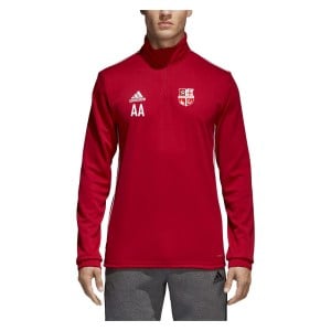 Adidas Core 18 Training Top Midlayer Power Red-White