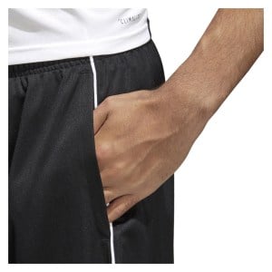 Adidas Core 18 Training Shorts - Pocketed Black-White