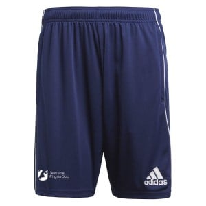 Adidas Core 18 Training Shorts - Pocketed Dark Blue-White