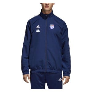 Adidas Core 18 Presentation Jacket Dark Blue-White