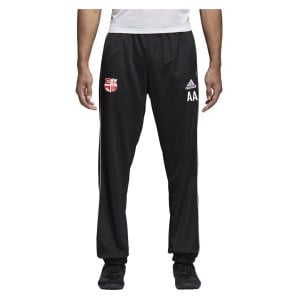 Adidas Core 18 Polyester Pants Black-White