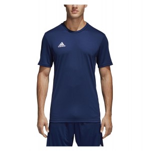 Adidas Core 18 Performance Tee Dark Blue-White