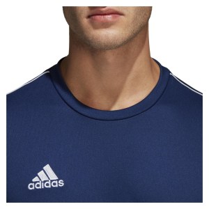 Adidas Core 18 Performance Tee Dark Blue-White