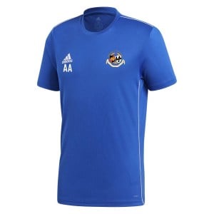 Adidas Core 18 Performance Tee Bold Blue-White