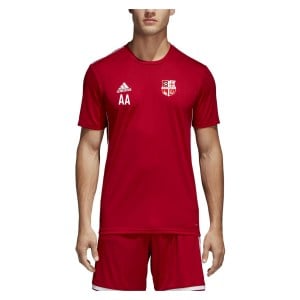 Adidas Core 18 Performance Tee Power Red-White