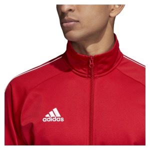 Adidas Core 18 Polyester Jacket Power Red-White
