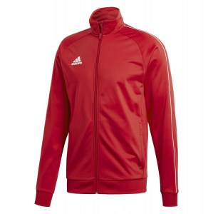 Adidas Core 18 Polyester Jacket Power Red-White
