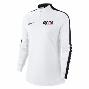 Nike Womens Academy 18 Midlayer Top (W) White-Black-Black