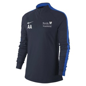 Nike Womens Academy 18 Midlayer Top (W) Obsidian-Royal Blue-White