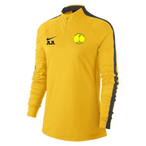 Nike Womens Academy 18 Midlayer Top (w) Tour Yellow-Anthracite-Black