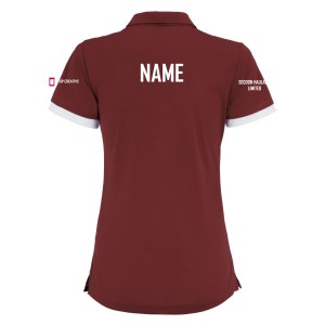 Errea JANA POLO Maroon-White