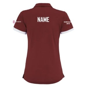 Errea JANA POLO Maroon-White
