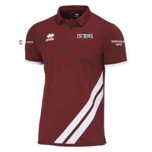 Errea JOHN POLO Maroon-White