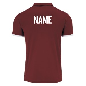 Errea JOHN POLO Maroon-White