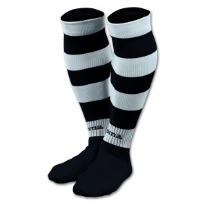 Joma Zebra II Hooped Socks (4 Pack)