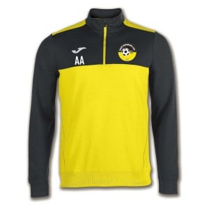 Joma Winner 1/4 Zip Sweatshirt Yellow-Black