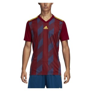 Adidas Striped 19 Short Sleeve Shirt
