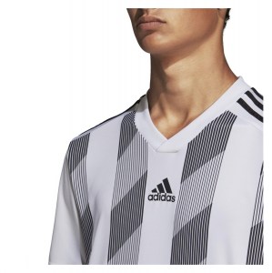 Adidas Striped 19 Short Sleeve Shirt