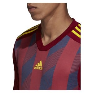 Adidas Striped 19 Long Sleeve Football Shirt