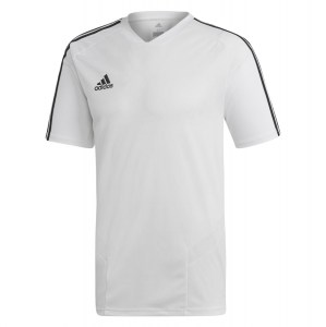 Adidas Tiro 19 Training Tee White-Black