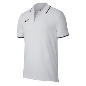 Nike Team Club 19 Polo White-Black