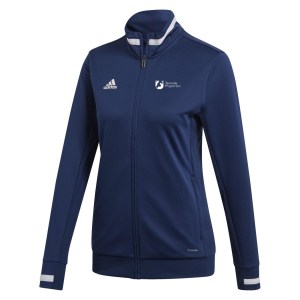 Adidas Womens Team 19 Track Jacket (w) Team Navy Blue-White