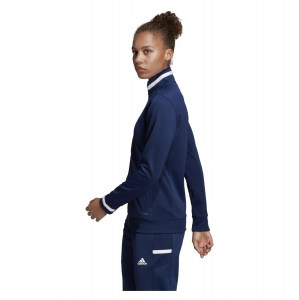 Adidas Womens Team 19 Track Jacket (w) Team Navy Blue-White