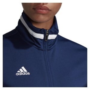 Adidas Womens Team 19 Track Jacket (w) Team Navy Blue-White