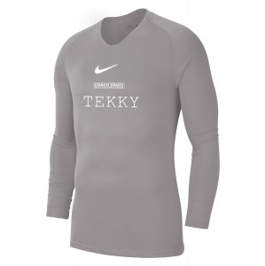 Nike Dri-fit Park First Layer Pewter Grey-White