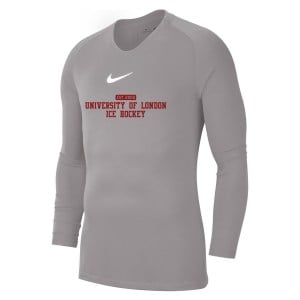 Nike Dri-fit Park First Layer Pewter Grey-White