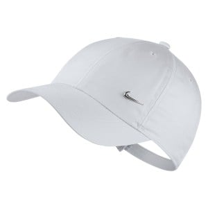 Nike Youth H86 CAP METAL SWOOSH White-Metallic Silver