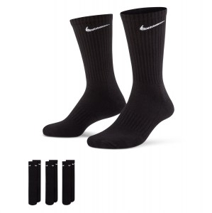 Nike Everyday Cushion Crew - 3 Pack Black-White