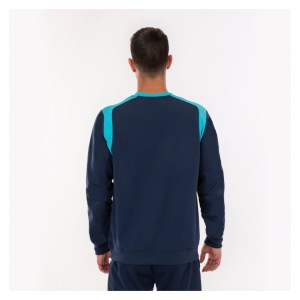 Joma Champion V Sweatshirt Navy-Fluo Turquoise