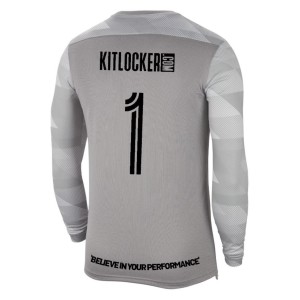 Nike Park IV Goalkeeper Dri-FIT Jersey Pewter Grey-White-Black