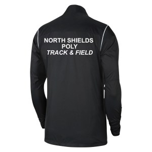 Nike Repel Park 20  Rain Jacket Black-White-White