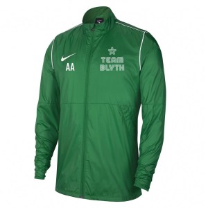 Nike Park 20 Repel Rain Jacket Pine Green-White-White