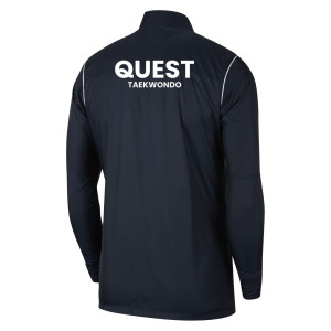 Nike Park 20 Repel Rain Jacket Obsidian-White-White