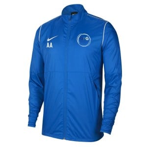 Nike Repel Park 20  Rain Jacket Royal Blue-White-White