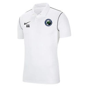 Nike Dri-fit Park 20 Polo White-Black-Black