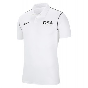 Nike Dri-fit Park 20 Polo White-Black-Black