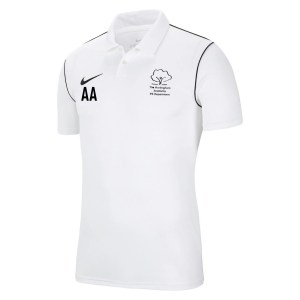 Nike Dri-fit Park 20 Polo White-Black-Black