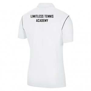 Nike Dri-fit Park 20 Polo White-Black-Black